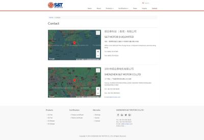 联系页面
