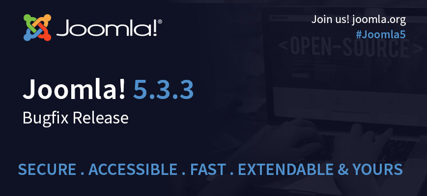 Joomla 5.3.3 错误修复发布