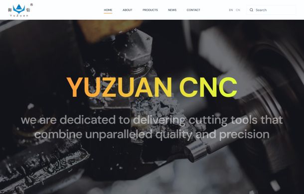 YuZuan CNC - Joomla案例