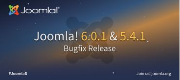 Joomla 6.0.1 和 5.4.1 错误修复版本