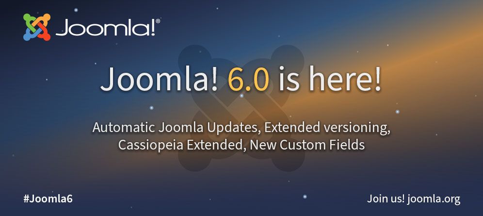 Joomla 6.0 和 Joomla 5.4 正式发布
